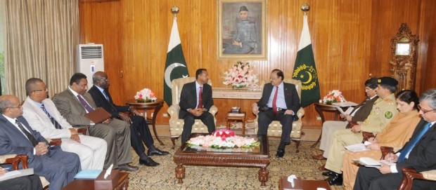 زيارة السيد وزير الاستثمار الاتحادي والمبعوث الشخصي لرئيس الجمهورية لدولة باكستان 18-22 نوفمبر  2014م