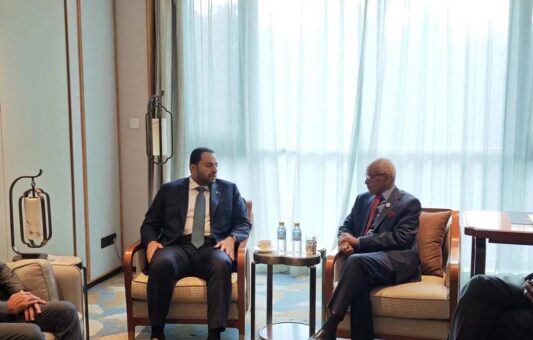 Acting Foreign Minister meets State Minister at Qatari Foreign Ministry