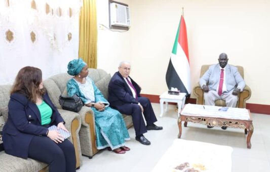 Vice President of the Transitional Sovereignty Council meets United Nations Special envoy to Sudan